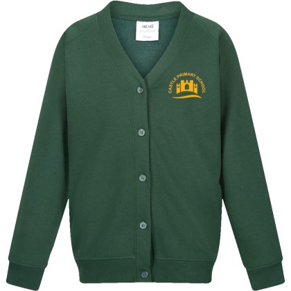Castle Primary Sweatshirt Cardigan Castle Primary Sweatshirt Cardigan