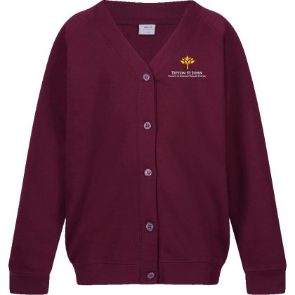 Tipton St John Primary Sweatshirt Cardigan Tipton St John Primary Sweatshirt Cardigan