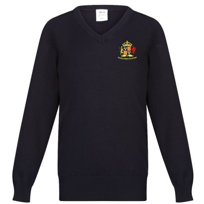 Kings School V-Neck Pullover - Unisex Fit Kings School V-Neck Pullover - Unisex Fit