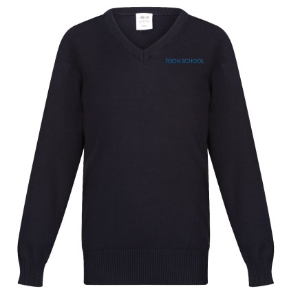 Teign School V-Neck Pullover Teign School V-Neck Pullover