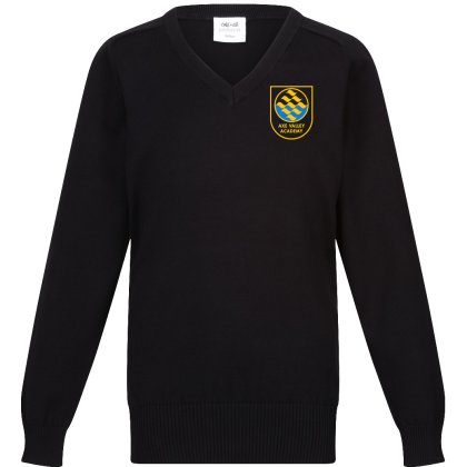 Axe Valley Academy Cotton Girls V-Neck Pullover Axe Valley Academy Cotton Girls V-Neck Pullover
