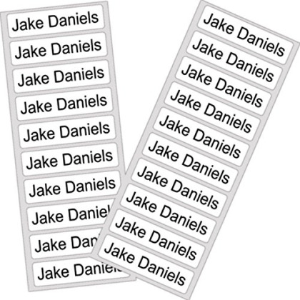 Iron-On Name Labels Iron-On Name Labels