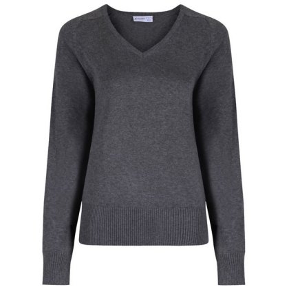 Girls Fit Cotton V-Neck Jumper Girls Fit Cotton V-Neck Jumper