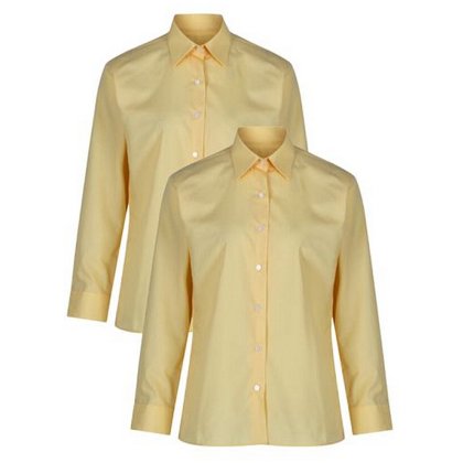 Long Sleeve Non Iron Blouse Twin Pack from Trutex Long Sleeve Non Iron Blouse Twin Pack from Trutex