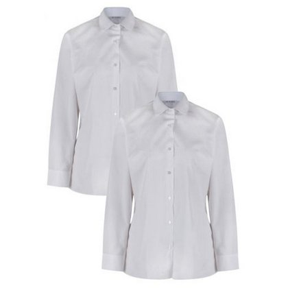 Trutex Girls Long Sleeve Blouses Girls Long Sleeve Blouses