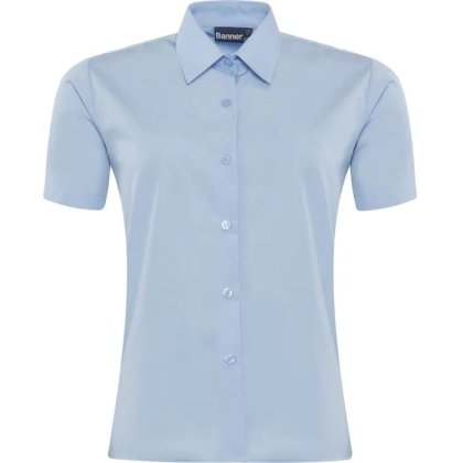 Short Sleeve Non Iron Blouse Twin Pack from Banner