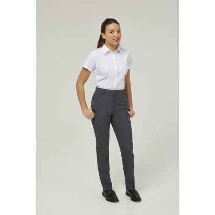 Short Sleeve Fitted Blouse from Trutex Short Sleeve Fitted Blouse from Trutex