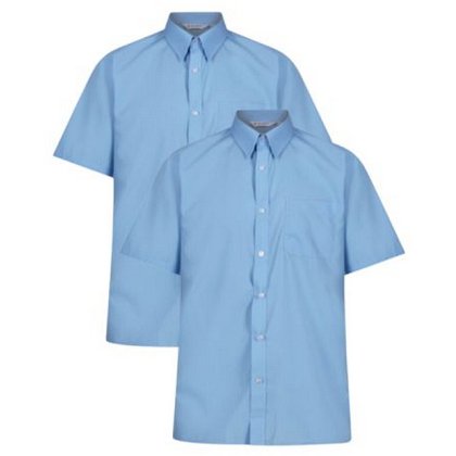 Short Sleeve Non Iron Shirt Twin Pack from Trutex Short Sleeve Non Iron Shirt Twin Pack from Trutex