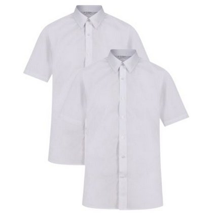 Short Sleeve Slim Fit Shirt Twin Pack from Trutex Short Sleeve Slim Fit Shirt Twin Pack from Trutex