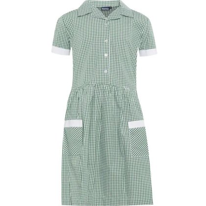 Gingham Button Front School Summer Dress (Ayr) Gingham Button Front School Summer Dress (Ayr)