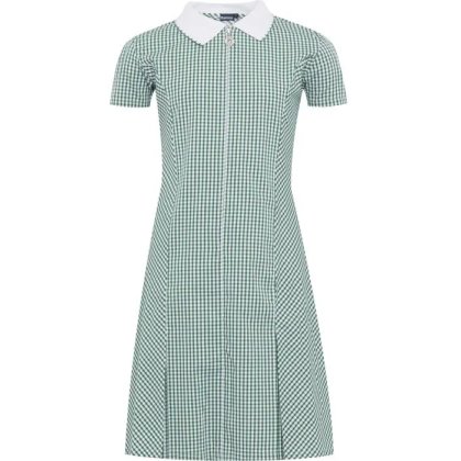 Gingham Zip Front School Summer Dress (Avon) Gingham Zip Front School Summer Dress (Avon)