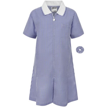 A-Line Gingham Dress A-Line Gingham Dress
