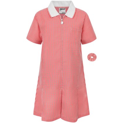 A-Line Gingham Dress A-Line Gingham Dress