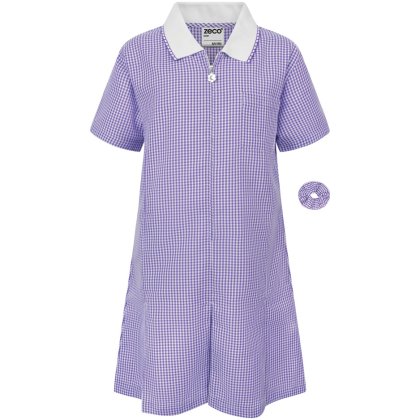 A-Line Gingham Dress A-Line Gingham Dress