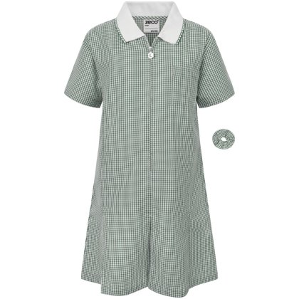 A-Line Gingham Dress A-Line Gingham Dress