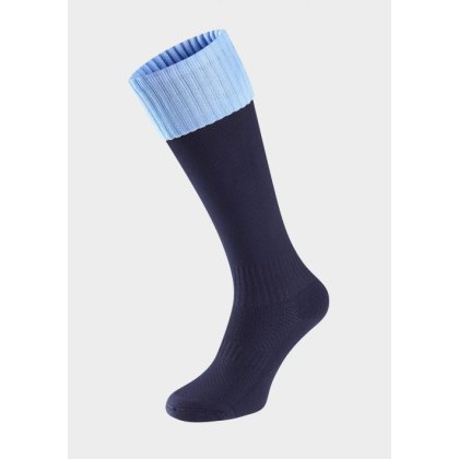 Football Sock with Contrast Turn Over Top Football Sock with Contrast Turn Over Top
