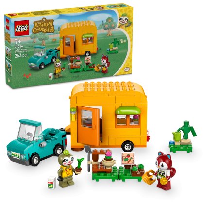 LEGO® Animal Crossing™ Leif’s Caravan & Garden Shop Building Kit 77054 LEGO® Animal Crossing™ Leif’s Caravan & Garden Shop Building Kit 77054