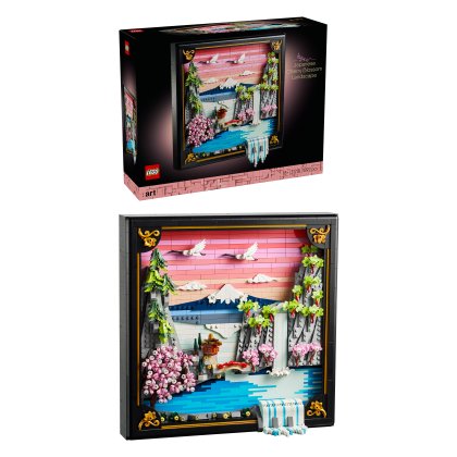 Japanese Cherry Blossom Landscape Japanese Cherry Blossom Landscape