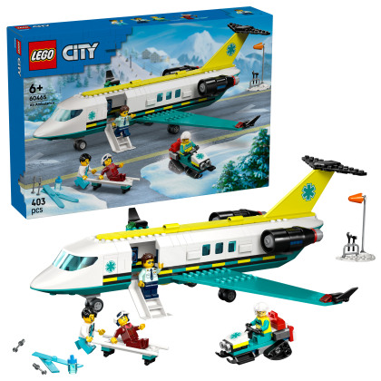 Emergency Air Ambulance Airplane