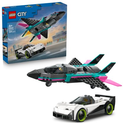 Jet vs. Car Jet vs. Car