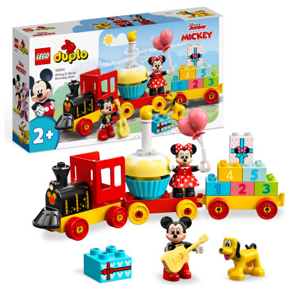 LEGO® DUPLO® Disney Mickey & Minnie Birthday Train 10941 Building Toy (22 Pieces) LEGO® DUPLO® Disney Mickey & Minnie Birthday Train 10941 Building Toy (22 Pieces)