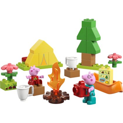 LEGO® DUPLO® Peppa Pig Camping Trip Building Playset with Canoe Toy 10452 LEGO® DUPLO® Peppa Pig Camping Trip Building Playset with Canoe Toy 10452