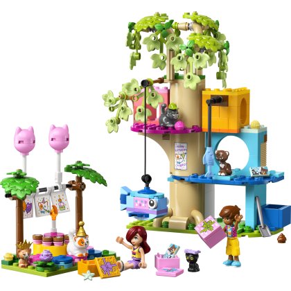 Cat Birthday Party & Tree House