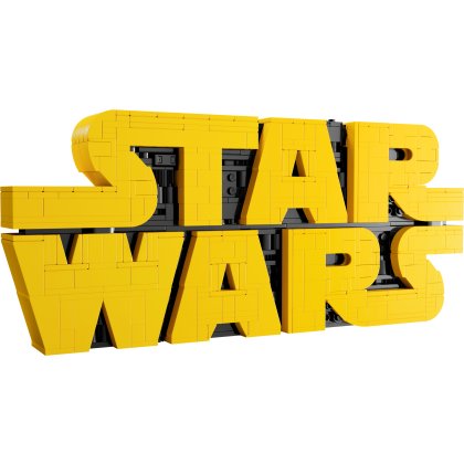 Brick-Built Star Wars Logo