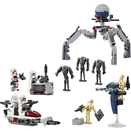 Clone Trooper & Battle Droid Battle Pack