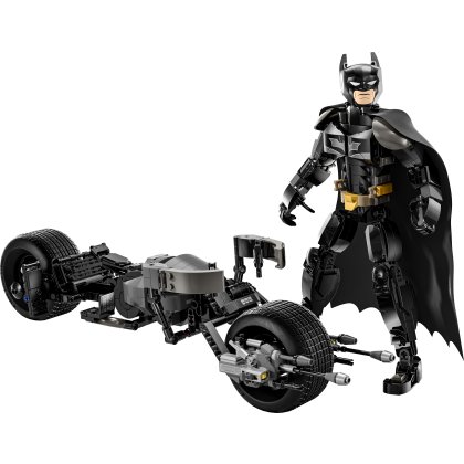 Batman Construction Figure and the Bat-Pod Bike Batman Construction Figure and the Bat-Pod Bike