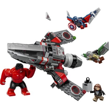 Captain America vs. Red Hulk Battle