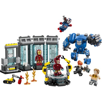 Iron Mans Laboratory: Hall of Armor Iron Mans Laboratory: Hall of Armor