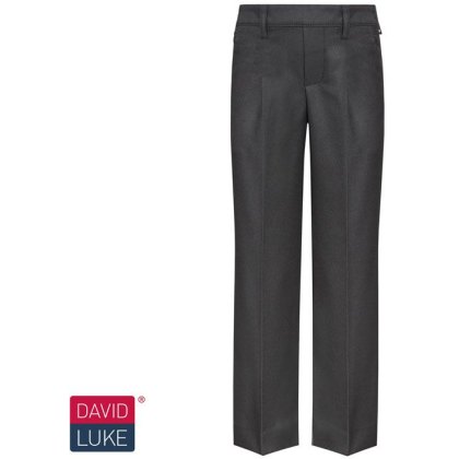 David Luke Elastic Back Sturdy Fit School Trouser David Luke Elastic Back Sturdy Fit School Trouser