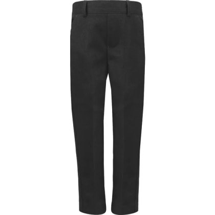 Junior Boys Slim Fit School Trousers - Banner Junior Boys Slim Fit School Trousers - Banner