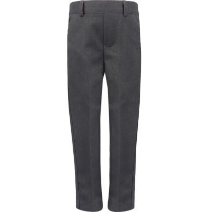 Junior Boys Slim Fit School Trousers - Banner Junior Boys Slim Fit School Trousers - Banner