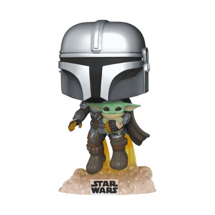 Pop! The Mandalorian Flying with Jet Pack
