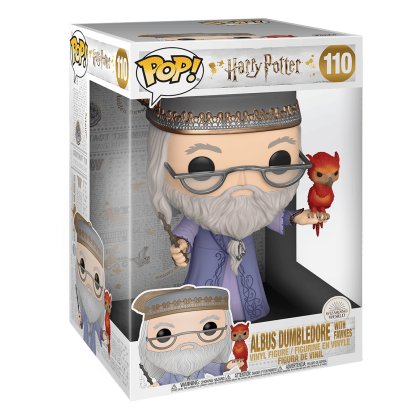 Pop! Jumbo Albus Dumbledore with Fawkes
