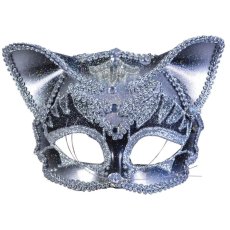 Jewelled Cat Mask Jewelled Cat Mask