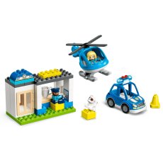 LEGO? DUPLO? Rescue Police Station & Helicopter 10959 Building Toy (40 Pieces) LEGO? DUPLO? Rescue Police Station & Helicopter 10959 Building Toy (40 Pieces)