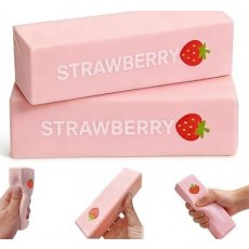 14cm Strawberry Squishy Butter Slab 14cm Strawberry Squishy Butter Slab