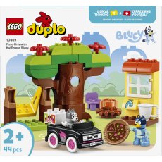 LEGO® DUPLO® Bluey Pizza Girls with Muffin and Bluey 10469