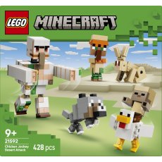 LEGO® Minecraft® Chicken Jockey Desert Attack Toy 21592