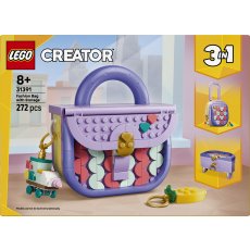 LEGO® Creator 3 in 1 Art Fashion Bag with Storage 31391
