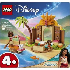 LEGO® Disney Moana Village House & Boat Building Toy 43282
