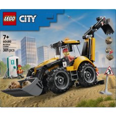 LEGO® City Yellow Backhoe Loader - Construction Toy 60480 LEGO® City Yellow Backhoe Loader - Construction Toy 60480