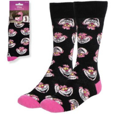 Socks Cheshire Cat - Black Socks Cheshire Cat - Black