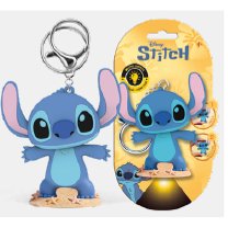 3D Keychain With Led Flashlight Stitch 3D Keychain With Led Flashlight Stitch