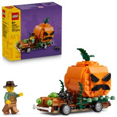 LEGO Jack-O-Lantern Pickup Truck Halloween Craft Toy Set 40822 LEGO Jack-O-Lantern Pickup Truck Halloween Craft Toy Set 40822