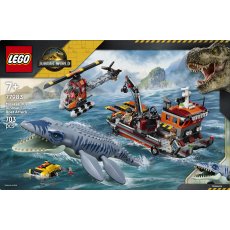 LEGO Jurassic World Mosasaurus Dinosaur Boat Attack Toy 77983 LEGO Jurassic World Mosasaurus Dinosaur Boat Attack Toy 77983