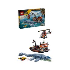 LEGO Jurassic World Mosasaurus Dinosaur Boat Attack Toy 77983 LEGO Jurassic World Mosasaurus Dinosaur Boat Attack Toy 77983